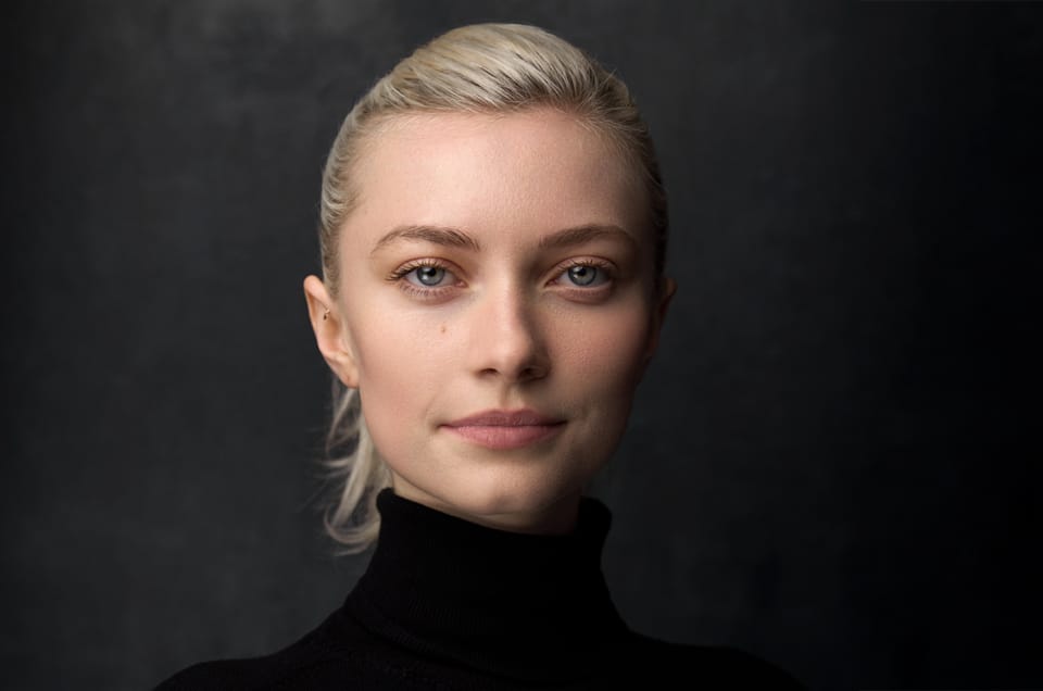 Professional headshot of actress and model Cameron Rose, photographed by Headshots LA in Los Angeles, part of our headshot packages for actors and models.