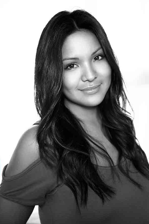 Melissa C Tolentino, hair stylist and makeup artist for headshots in Los Angeles.
