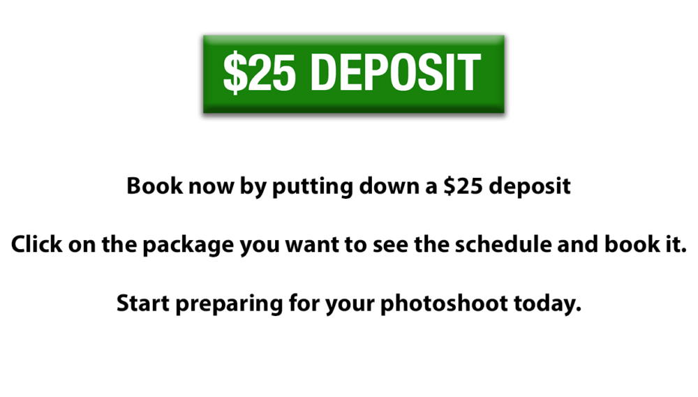 Headshots LA Booking Deposit $25