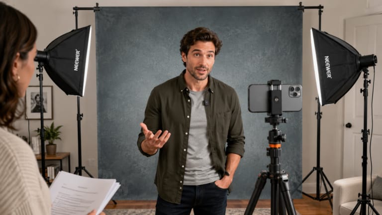 Self-tape audition setup guide by Headshots LA in Los Angeles
