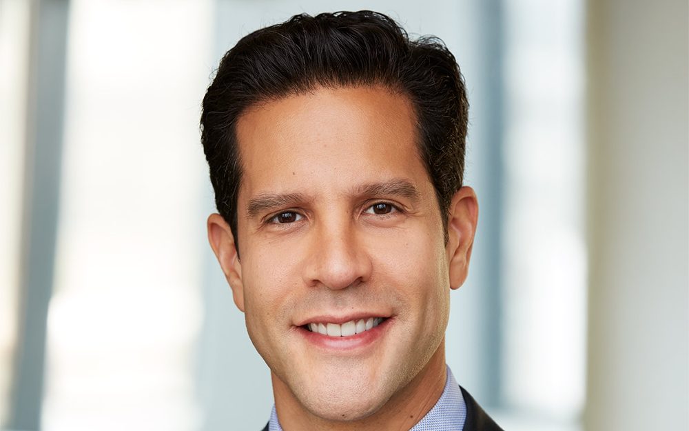 Professional LinkedIn headshot of a corporate executive in a dark suit - Headshots LA in Los Angeles