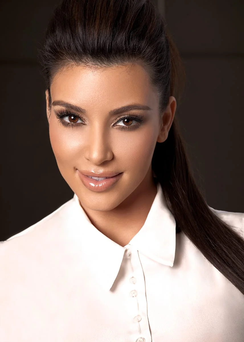 Kim Kardashian Headshot Photo By Headshots LA Photographer Joshua Michael Shelton